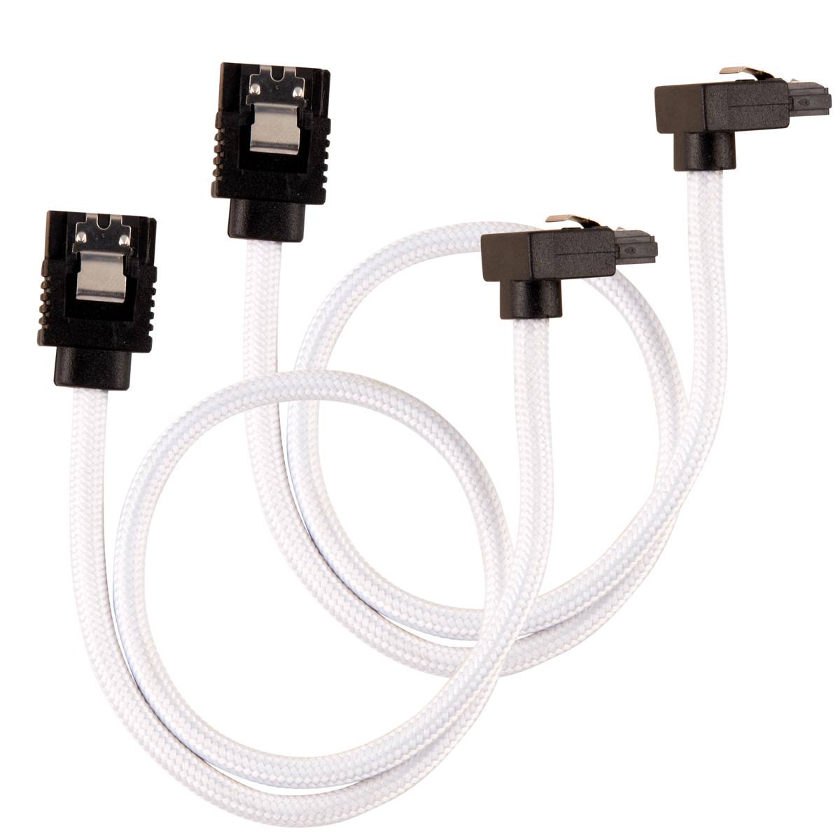 CORSAIR Premium Sleeved - SATA-Kabel - Serial ATA 150/300/600 - SATA (M)-6