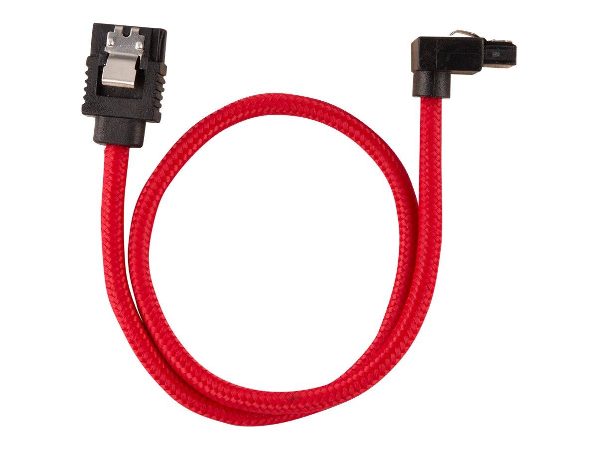 CORSAIR Premium Sleeved - SATA-Kabel - Serial ATA 150/300/600 - SATA (M)-0