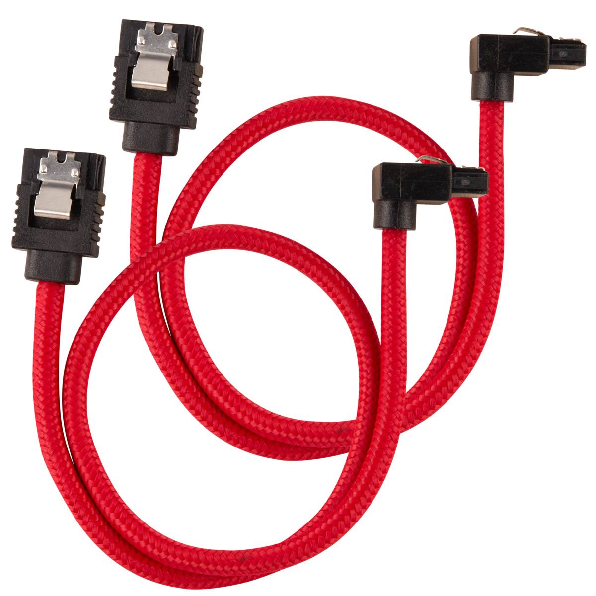 CORSAIR Premium Sleeved - SATA-Kabel - Serial ATA 150/300/600 - SATA (M)-6