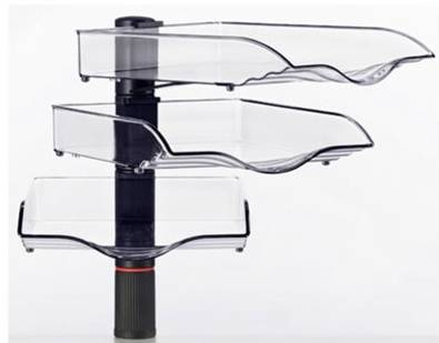 NOVUS DAHLE - NOVUS CopySwinger III - Briefablage - 3 Fächer-2