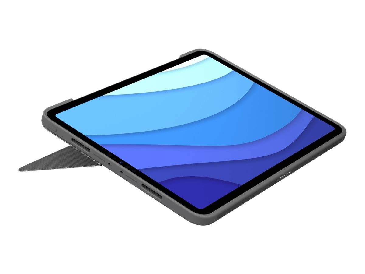 Logitech Combo Touch - Tastatur und Foliohülle - mit Trackpad - hintergrundbeleuchtet - Apple Smart connector - QWERTZ --8