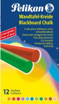 Pelikan 745 - Kreide - gemischte Farben (Packung mit 12)-3