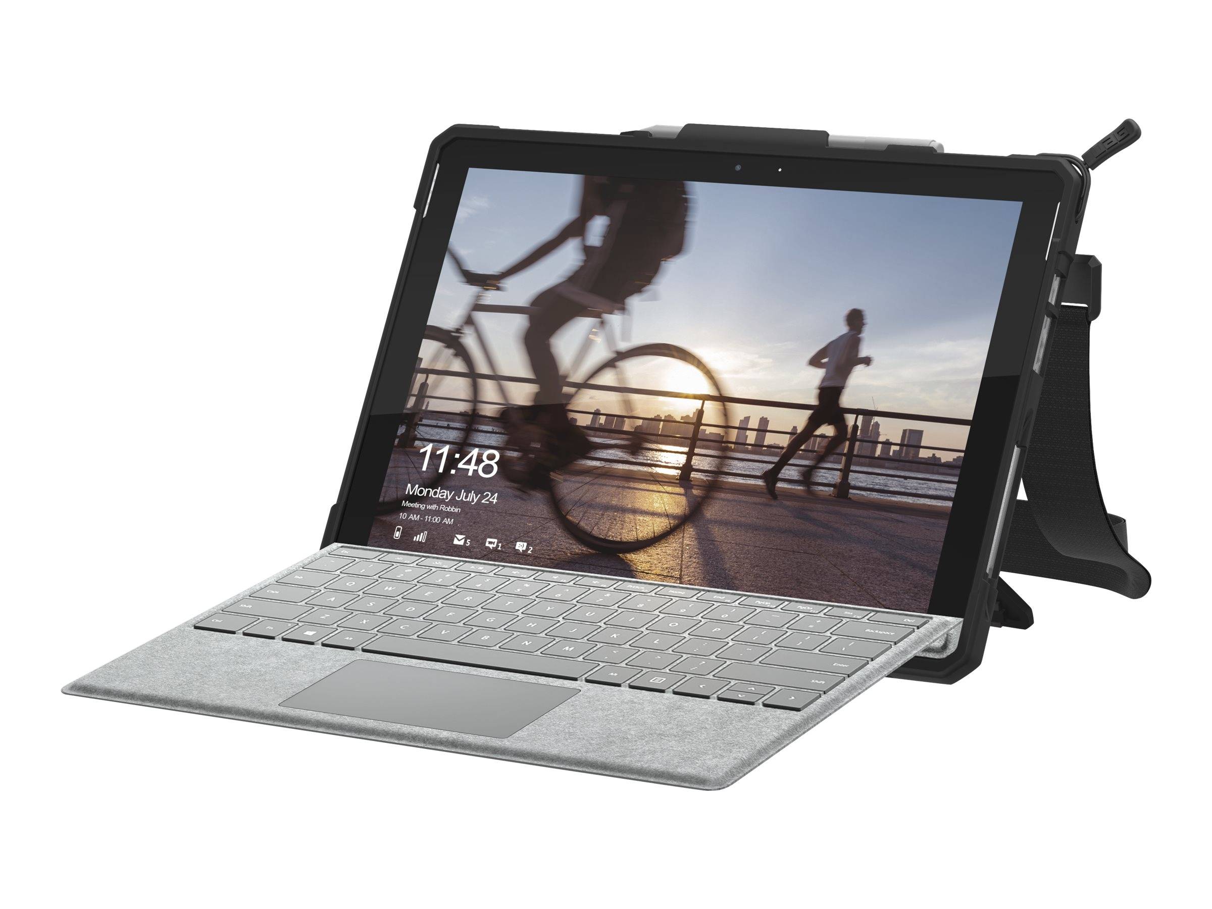 Urban Armor Gear UAG Rugged Case for Surface Pro 7+/7/6/5/LTE/4 w/ Handstrap & S-8