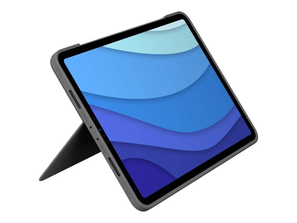 Logitech Combo Touch - Tastatur und Foliohülle - mit Trackpad - hintergrundbeleuchtet - Apple Smart connector - QWERTZ --4