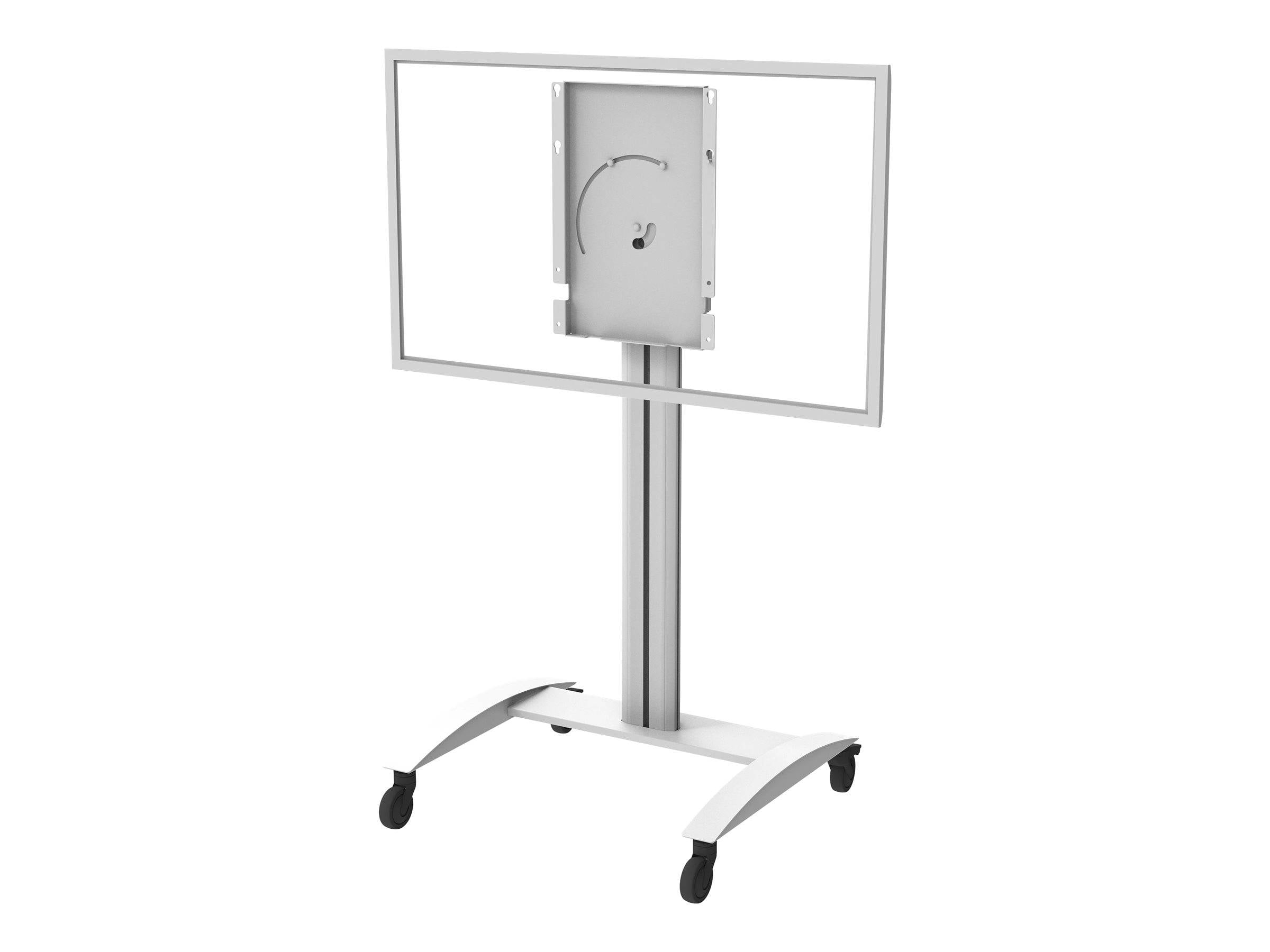 Peerless-AV SR560-FLIP2 - Wagen - für interaktives Flachfeld- / LCD-Display - Aluminium - Weiß glänzend - Bildschirmgröß-0