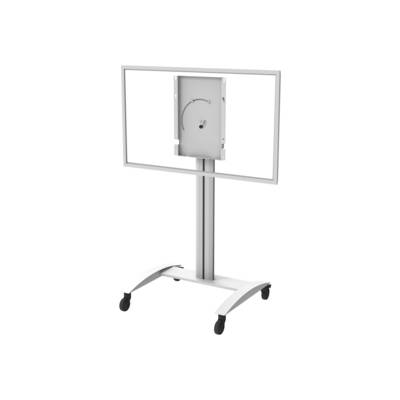 Peerless-AV SR560-FLIP2 - Wagen - für interaktives Flachfeld- / LCD-Display - Aluminium - Weiß glänzend - Bildschirmgröß-0
