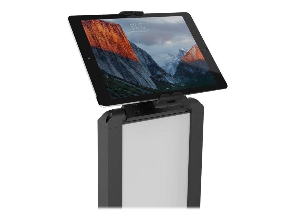 Compulocks Universal Tablet Cling Brandable Floor Stand - Aufstellung - für Tablett - verriegelbar - Stahl - Schwarz - B-8