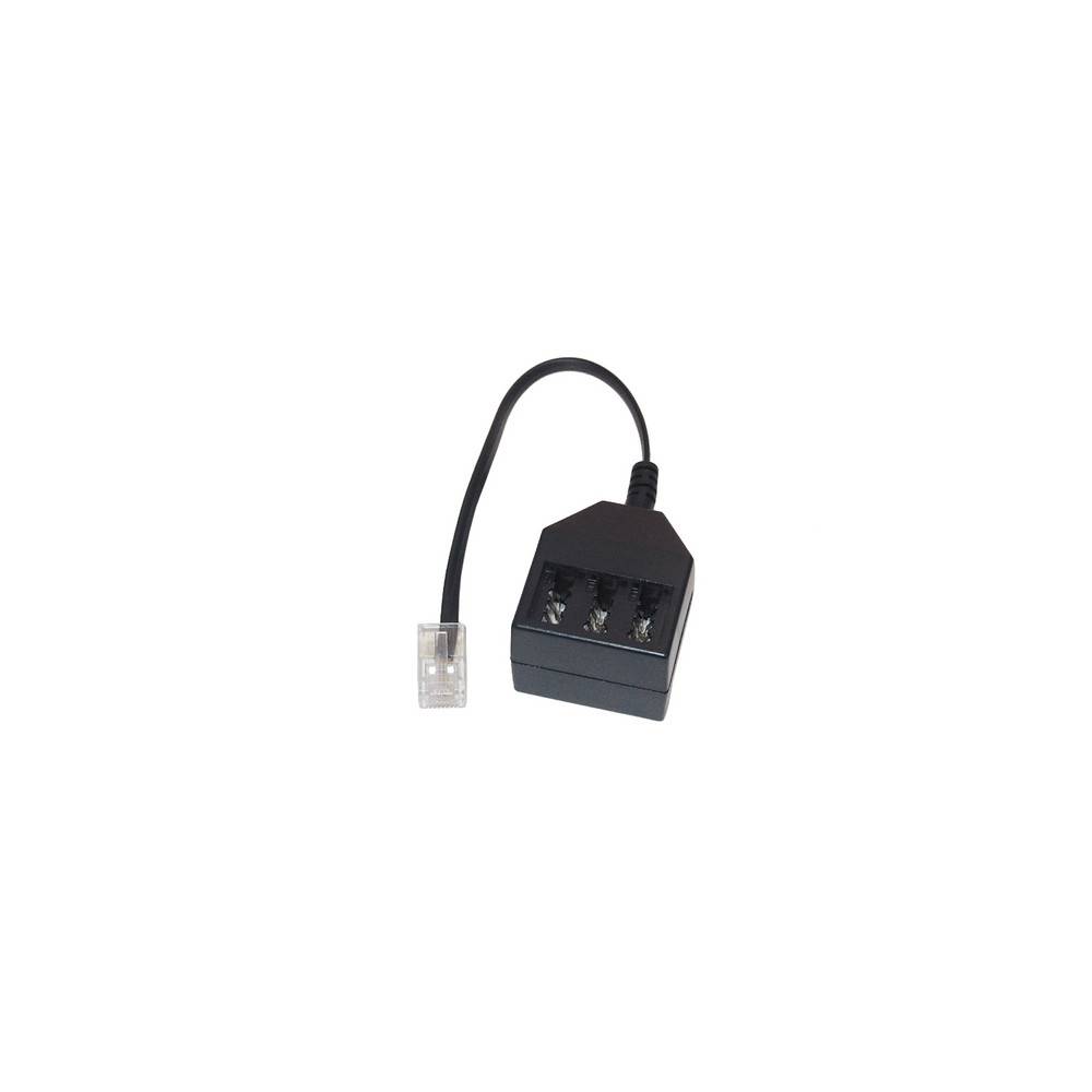 Western-Stecker 8/4 / TAE Buchse NFF 0,2m-4