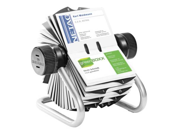DURABLE VISIFIX - Rotationskartei - 200 Fächer