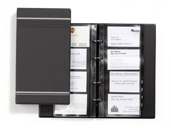 DURABLE VISIFIX - Visitenkartenbuch - 12 Teile-7