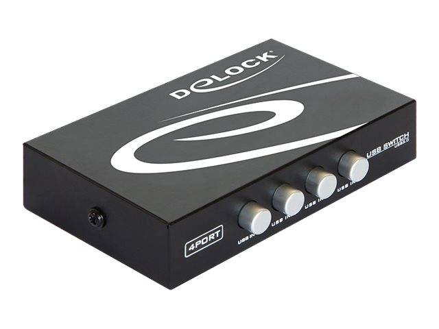 Delock Switch USB 2.0 4 port manual - USB-Umschalter für die gemeinsame Nutzung von Peripheriegeräten-0