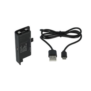 vhbw Akku kompatibel mit Microsoft Xbox One Wireless Controller | Inkl. Abdeckung + USB-Ladekabel