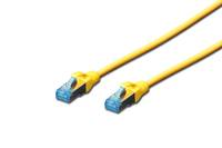 Digitus DK-1532-030/Y RJ45 Patchkabel CAT 5e SF/UTP 3.00 m Gelb verdrillte Paare 1 St.-5