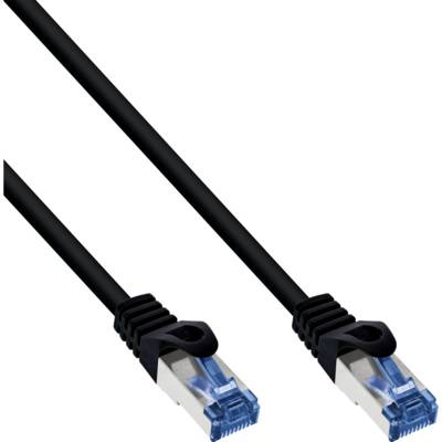 InLine® Patchkabel, Cat.6A, S/FTP, PE outdoor, schwarz, 5m-0