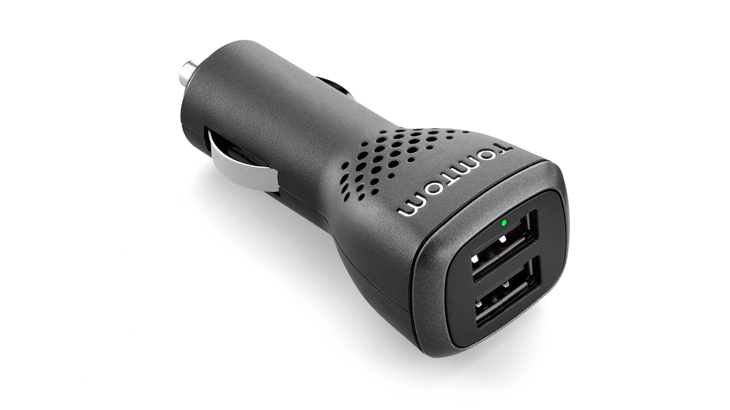 TomTom High-Speed Dual Charger - Auto-Netzteil - 2.4 A - 2 Ausgabeanschlussstellen (USB)-5