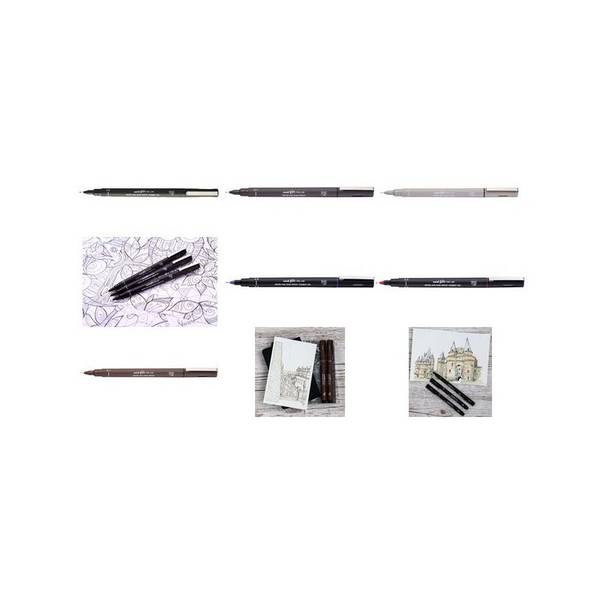 uni-ball Fineliner PIN 003200 N, schwarz