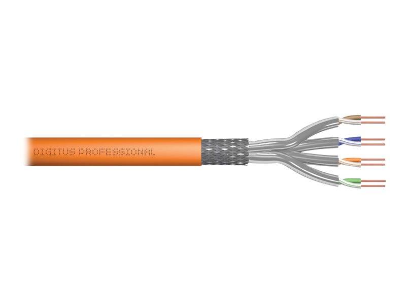 DIGITUS - Cat.7 S/FTP Verlegekabel, 500 m, Duplex, Dca-s1a,d0,a1-5