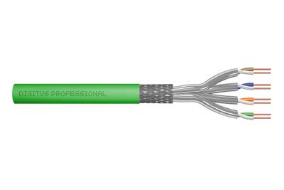 DIGITUS - CAT 8.2 S/FTP Verlegekabel, 500 m, Simplex, Dca-s2,d1,a1-3