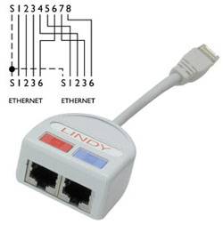 LINDY Telefon (analog) Adapter Grau-4