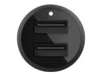 Belkin BoostCharge Dual Charger - Auto-Netzteil - 24 Watt - 4.8 A - 2 Ausgabeanschlussstellen (USB)-6