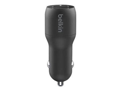 Belkin BoostCharge Dual Charger - Auto-Netzteil - 24 Watt - 4.8 A - 2 Ausgabeanschlussstellen (USB)-7