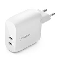 Belkin BoostCharge - Netzteil - 40 Watt - Fast Charge, PD 3.0 - 2 Ausgabeanschlussstellen (2 x USB-C)-4
