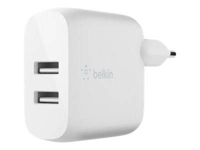 Belkin BoostCharge - Netzteil - 24 Watt - 2 Ausgabeanschlussstellen (USB)-4