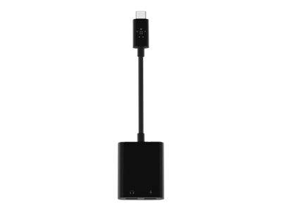 Belkin Connect Audio + Charge - USB-C auf USB-C Kopfhörer-/Ladeadapter - 24 pin USB-C männlich zu 24 pin USB-C weiblich-4