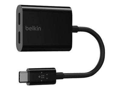 Belkin Connect Audio + Charge - USB-C auf USB-C Kopfhörer-/Ladeadapter - 24 pin USB-C männlich zu 24 pin USB-C weiblich-7