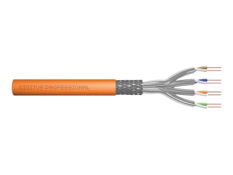 DIGITUS - Cat.7 S/FTP Verlegekabel, 1000 m, Simplex, Cca-s1a d1 a1-2