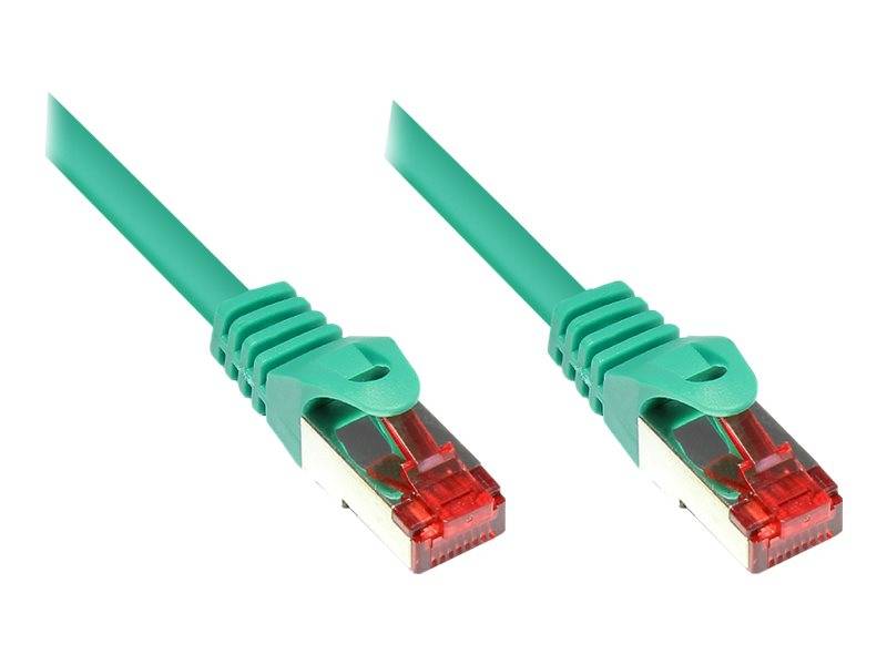 Good Connections Cat.6 Patchkabel S/FTP grün 3m Multimedia-Technik Cat6 Kabel Netzwerk- und-0