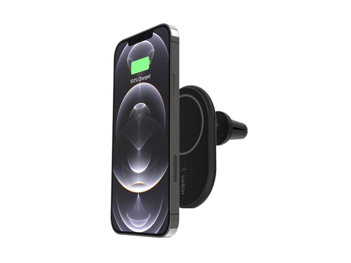 Belkin BoostCharge - Kfz-Halterung für induktives Laden + Kfz-Netzteil-0