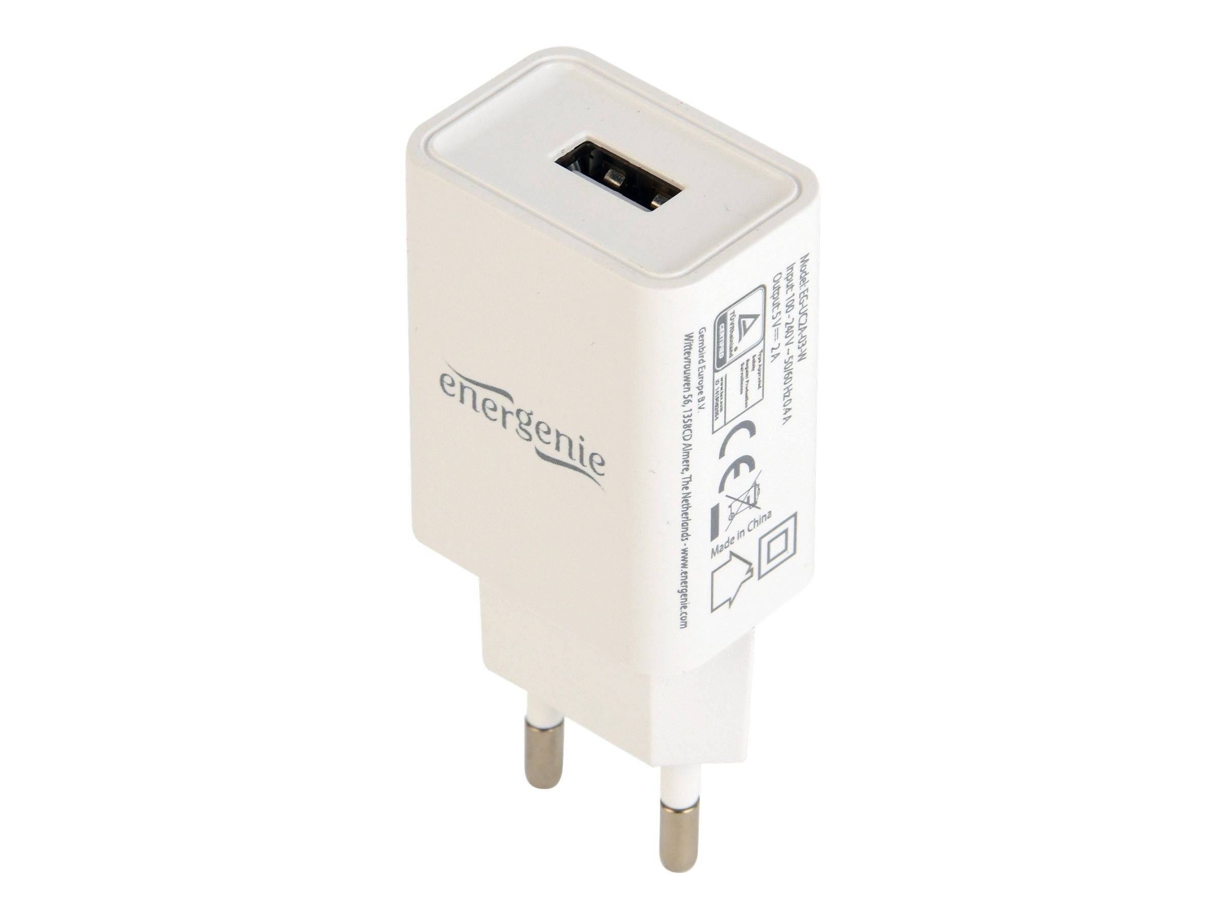 GEMBIRD - EnerGenie - Netzteil - 2.1 A (USB) - weiß-0
