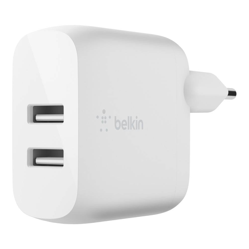 Belkin BoostCharge - Netzteil - 24 Watt - 2 Ausgabeanschlussstellen (USB)-7