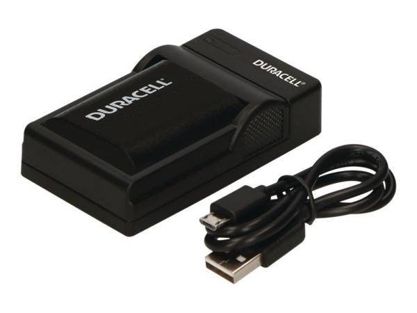 Duracell - USB-Batterieladegerät - Schwarz - für Canon LC-E6, LC-E6E, XC10, XC15