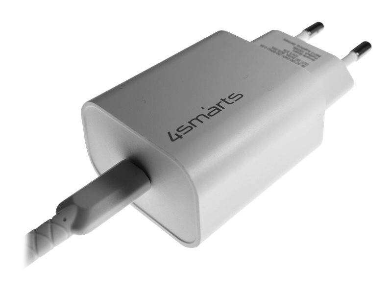 4smarts VoltPlug - Netzteil - 20 Watt - 3 A - PD (24 pin USB-C)-4