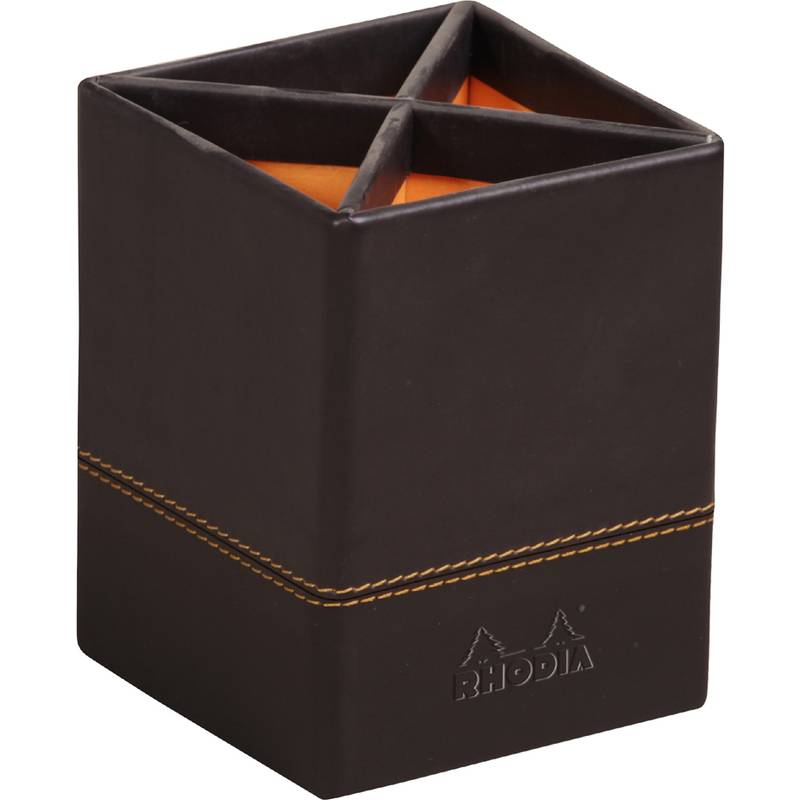 Stifteköcher ePure schwarz/orange-0
