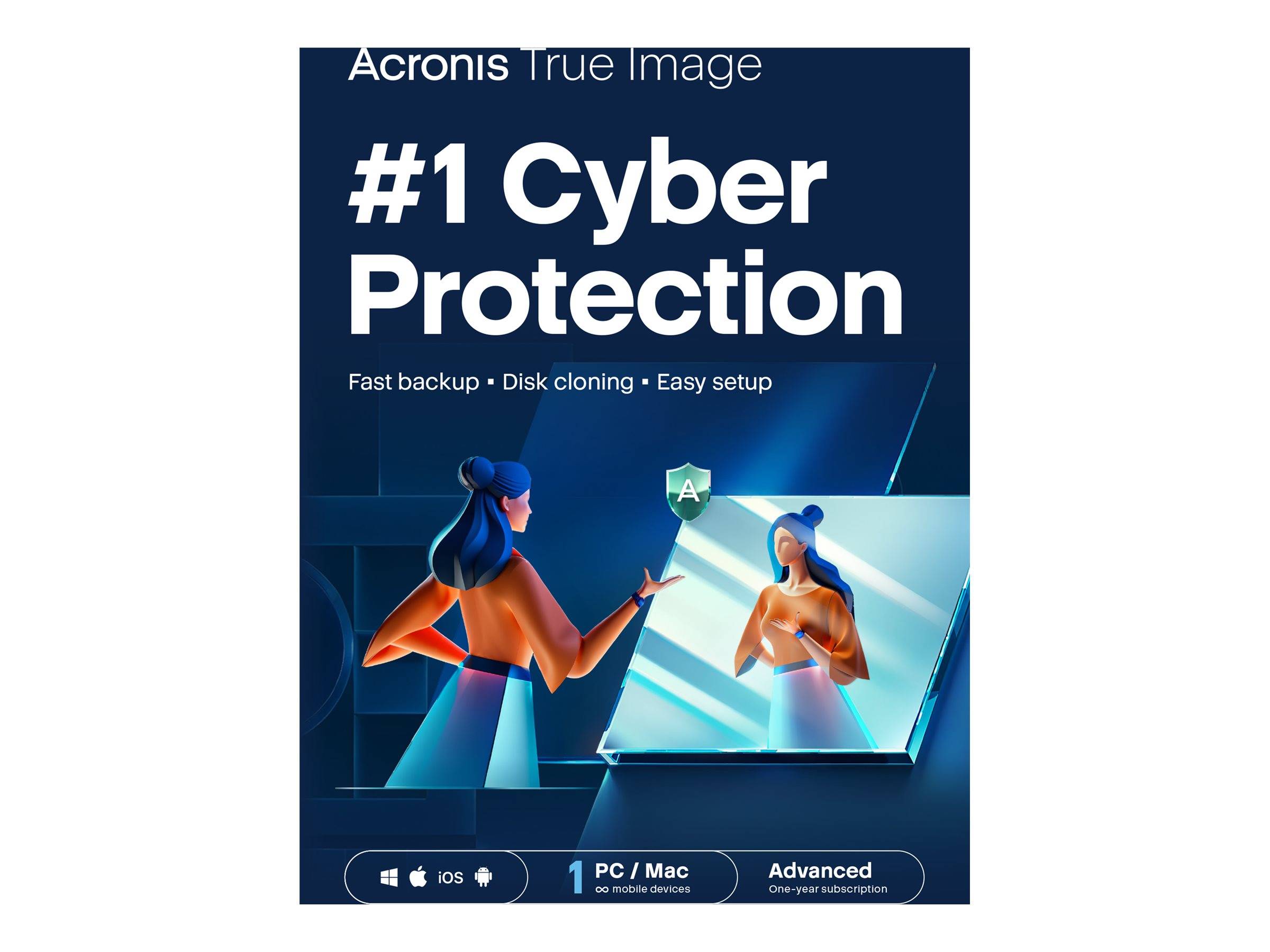 Acronis True Image Advanced - Abonnement-Lizenz (1 Jahr)-0