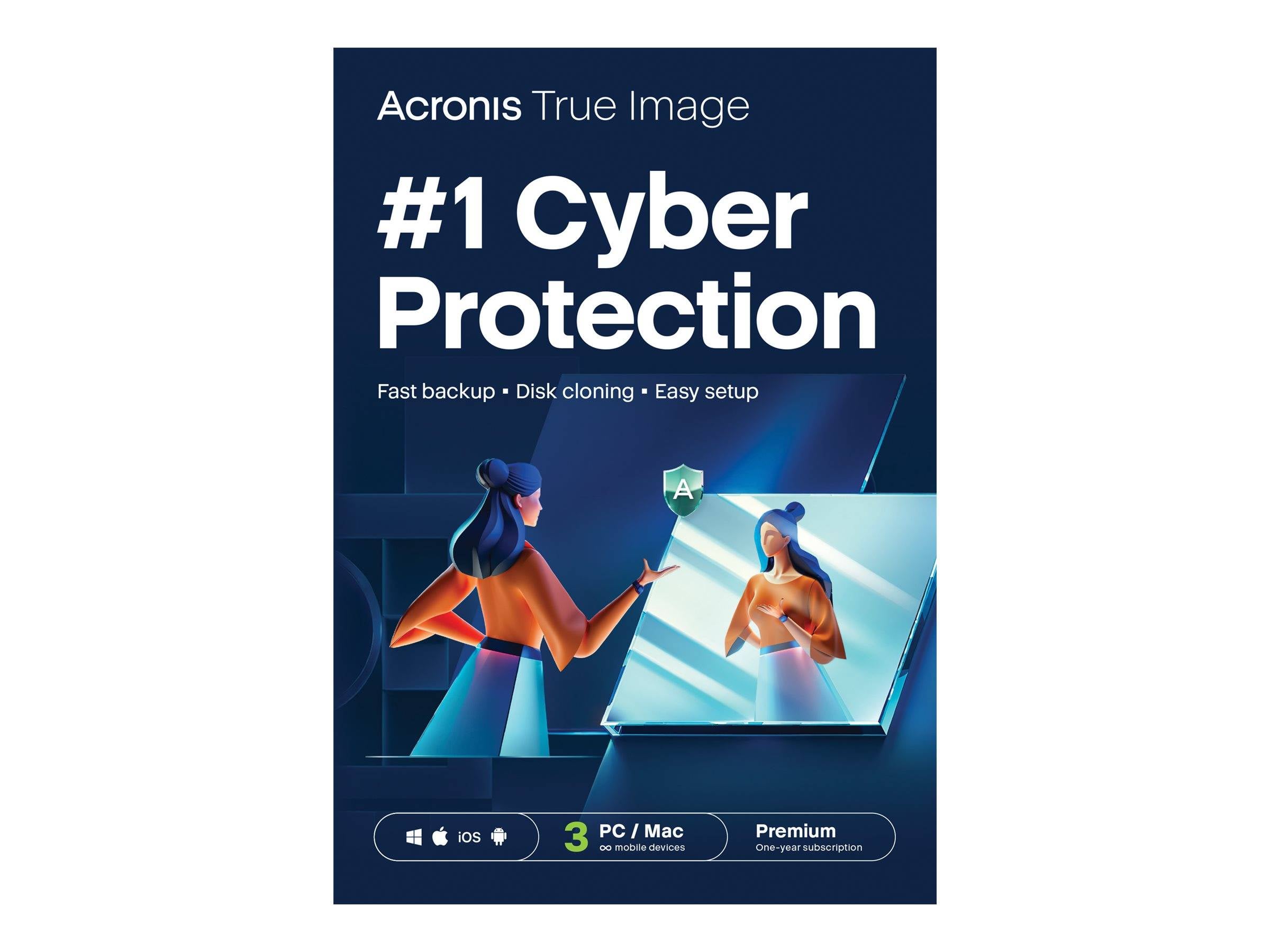 Acronis True Image Premium - Abonnement-Lizenz (1 Jahr)-0