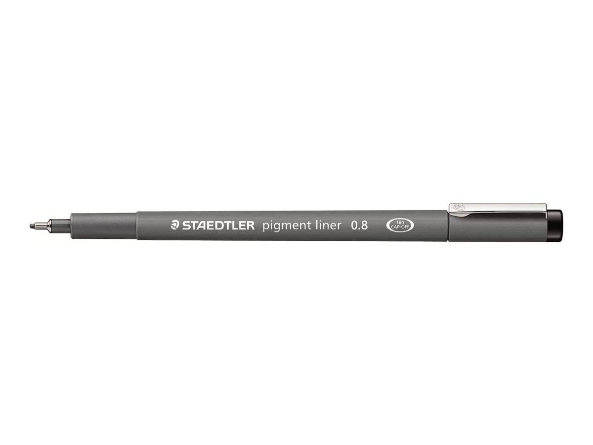 STAEDTLER pigment liner 308 - Fineliner - Schwarz-0