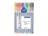 STAEDTLER triplus - Fineliner - wasserbasierte Tinte - 0.3 mm - extrafein (Packung mit 10)-3