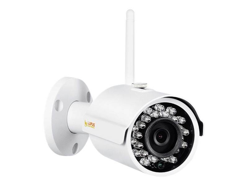 LUPUS LE202 WLAN - Netzwerk-Überwachungskamera - Außenbereich - wetterfest - Farbe (Tag&Nacht)-0