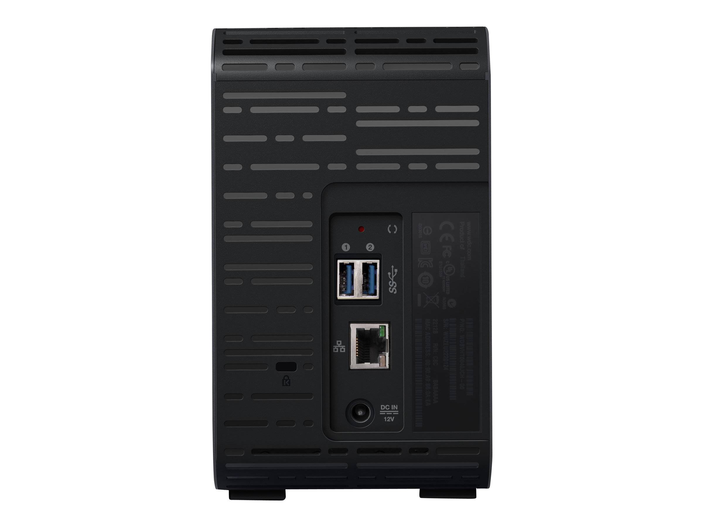 WD My Cloud EX2 Ultra WDBVBZ0160JCH - Gerät für persönlichen Cloudspeicher-5
