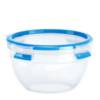 EMSA 518096 CLIP & CLOSE FRISCHHALTEDOSE RUND, Box, Rund, 1,1 l, Transparent, Polypropylen (PP), Thermoplastisches Elast