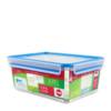 EMSA 512888 CLIP & CLOSE FRISCHHALTEDOSEN, Box, Rechteckig, 3,7 l, Transparent, Polypropylen (PP), Thermoplastisches Ela