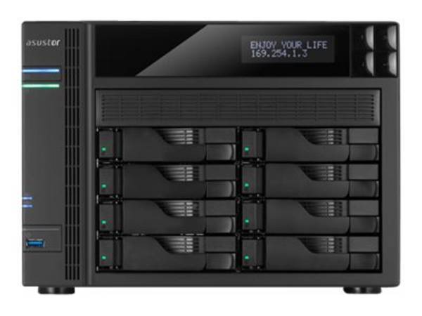 Asustor AS-608T - NAS-Server - 8 Schächte - SATA