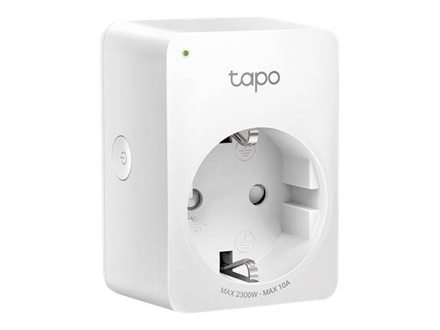 TP-LINK - Tapo P100 V1.2 - Smart-Stecker - kabellos - 802.11b/g/n, Bluetooth 4.2 - 2.4 Ghz (Packung mit 4)-0