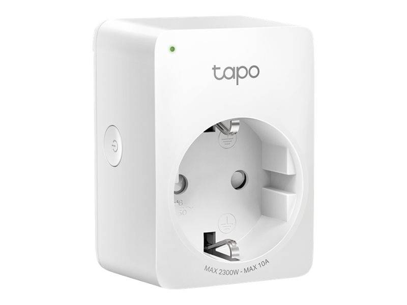 TP-LINK - Tapo P100 V1 - Smart-Stecker - kabellos - 802.11b/g/n, Bluetooth 4.2 - 2.4 Ghz (Packung mit 4)-0