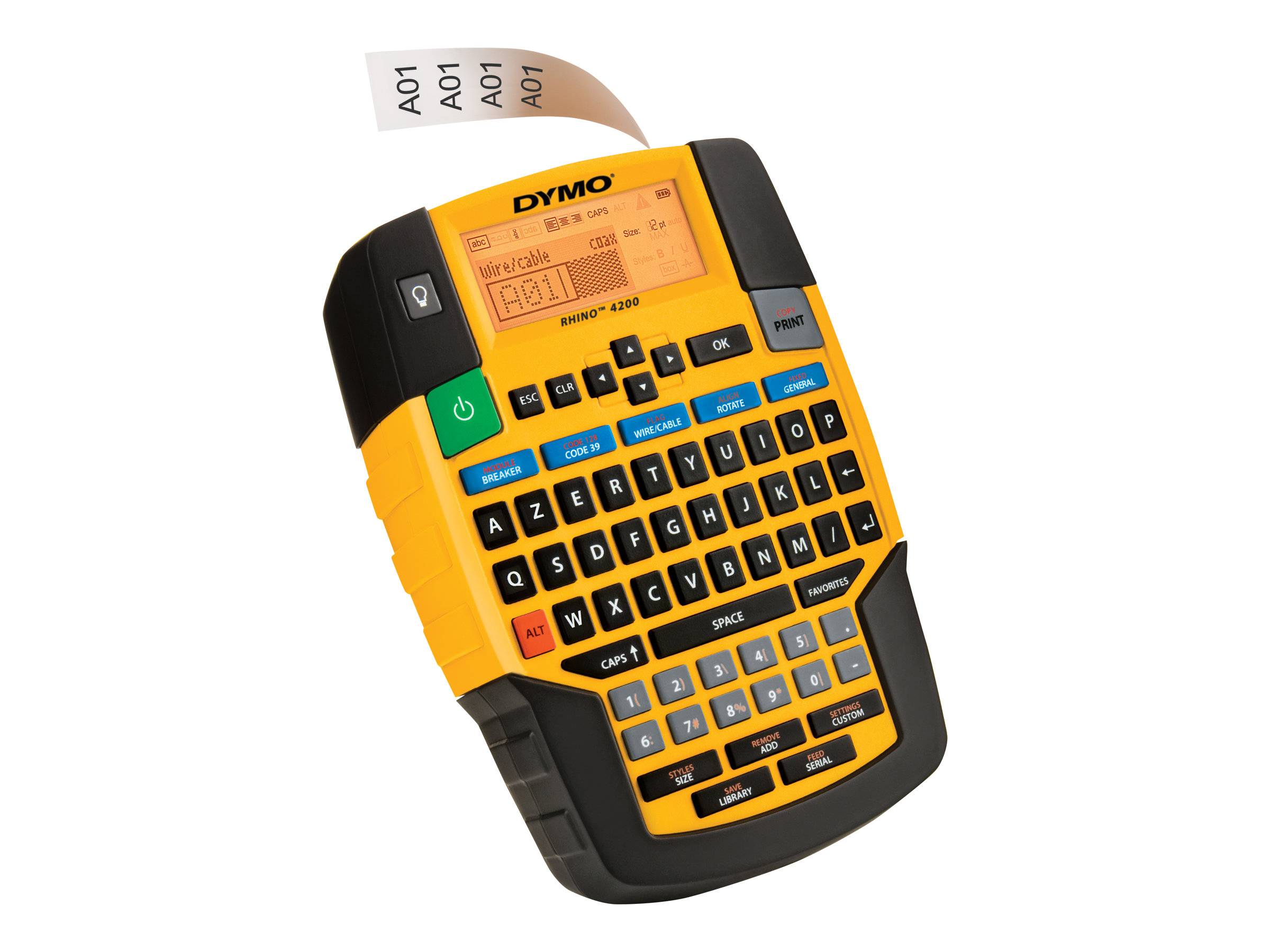DYMO Rhino 4200 - Beschriftungsgerät - s/w - Thermotransfer - Rolle (1,9 cm)-6