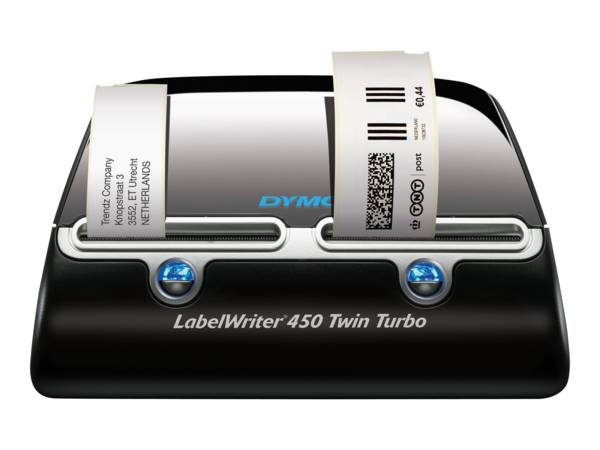 Dymo LabelWriter 450 Twin Turbo - Etikettendrucker - Thermodirekt - Rolle (6,2 c